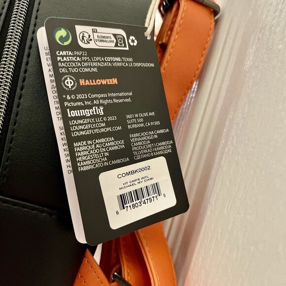 Loungefly Halloween Michael Myers Mini Backpack Chibi Trick or Treat Funko New - Picture 6 of 14